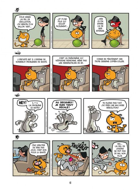 Aperçu de l'album Nelson tome 9 - Fainéant Génétique