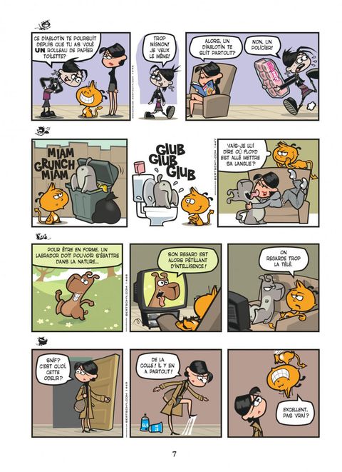 Aperçu de l'album Nelson tome 9 - Fainéant Génétique