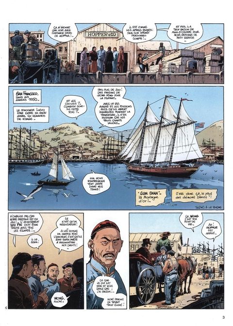 Aperçu de l'album Chinaman tome 1 - La Montagne d'or