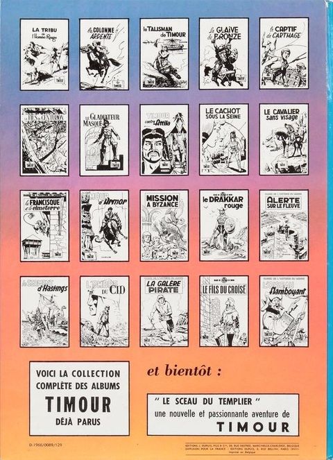 Aperçu de l'album Les Timour tome 20 - L'oiseau flamboyant