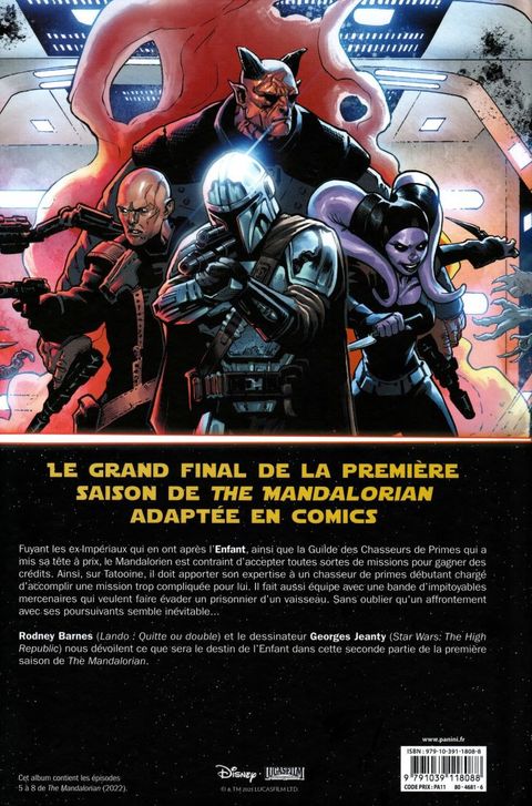 Aperçu de l'album Star Wars : The Mandalorian tome 2