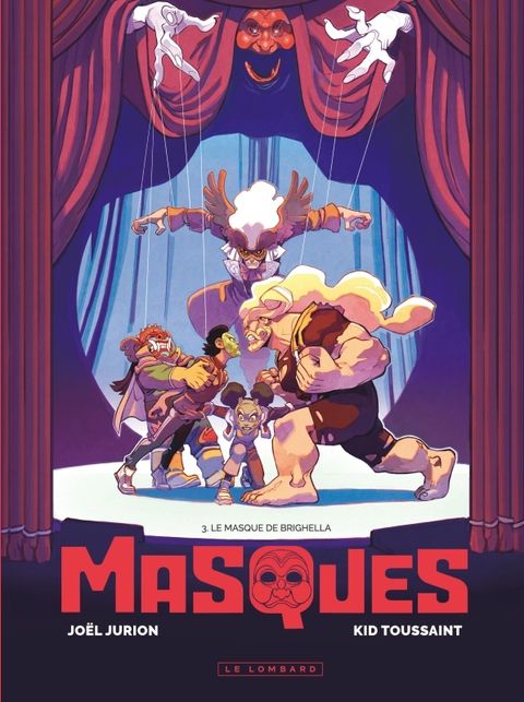 Couverture de l'album Le masque de Brighella