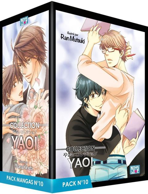 Couverture de l'album Pack Boy's Love - Pack 10 - 5 Manga (Livres) - Yaoi