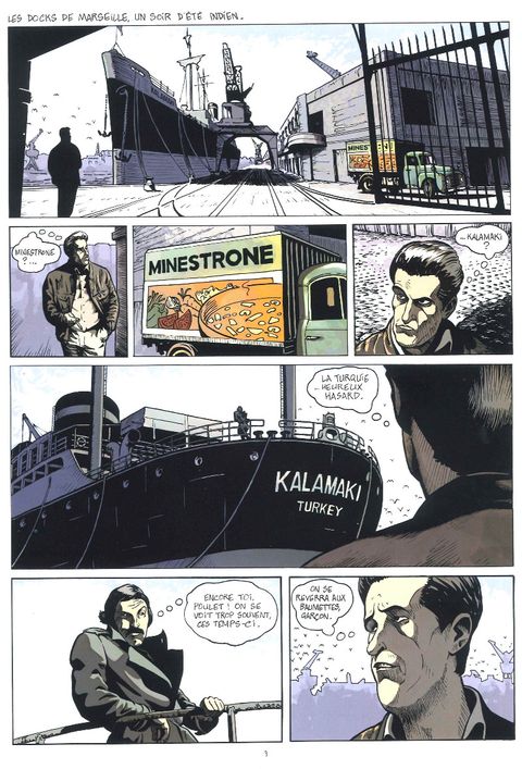 Aperçu de l'album Ruden tome 1 - L'or Blanc de Marseille