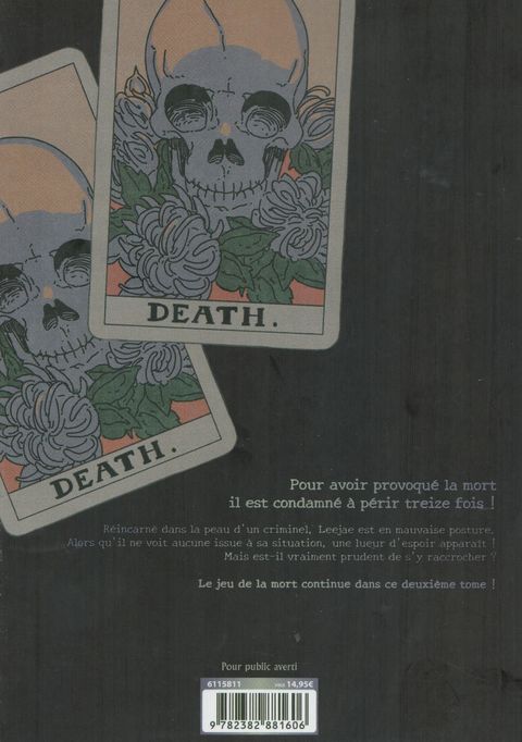 Aperçu de l'album Death's Game tome 2