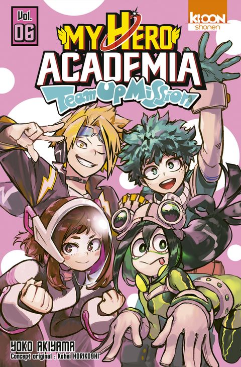 Couverture de l'album My Hero Academia Team Up Mission T06
