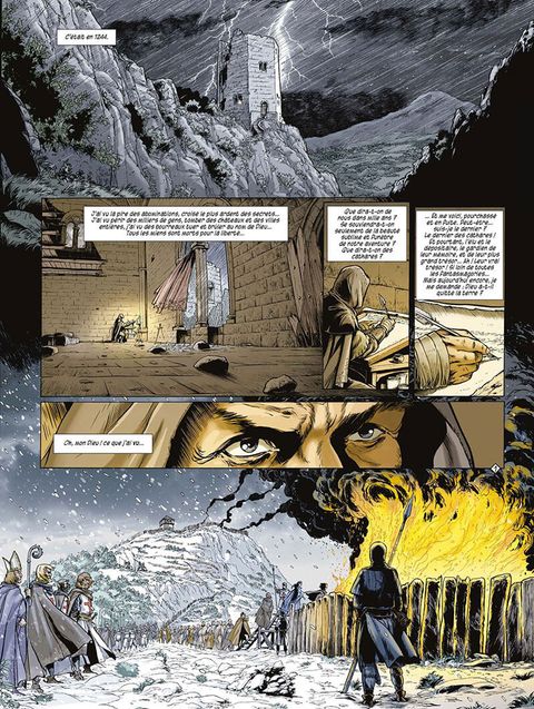 Aperçu de l'album Le Dernier Cathare tome 1 - Tuez les Tous