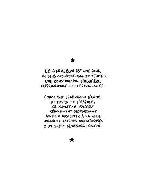 Aperçu de l'album L'Infiniment Moyen et plus si infinités dans les limites finies d'une édition minimaliste - Essai