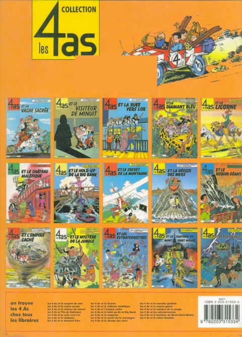 Aperçu de l'album Les 4 As tome 33 - Les 4as et l'Atlantide