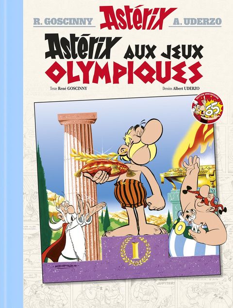 Couverture de l'album Astérix aux Jeux Olympiques