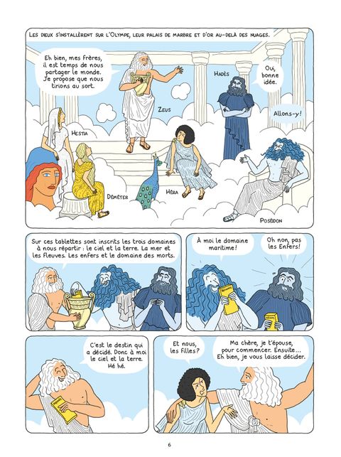 Aperçu de l'album La Mythologie en Bd tome 13 - Déméter et Perséphone