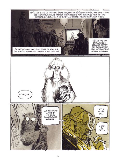 Aperçu de l'album Singes