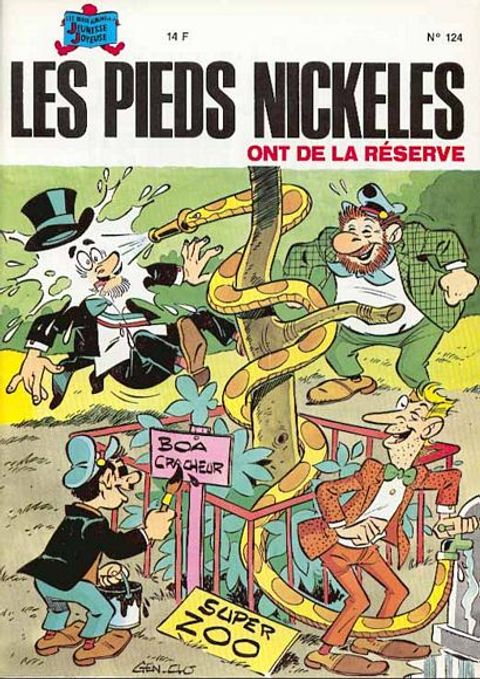 Couverture de l'album Les Pieds Nickelés ont de la réserve