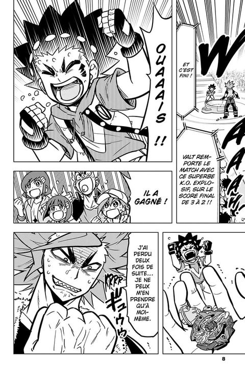 Aperçu de l'album Beyblade Burst tome 9