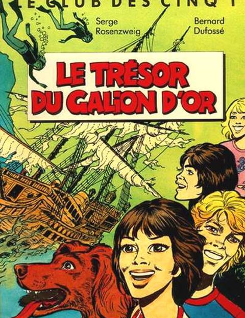 Couverture de l'album Le Trésor du galion d'or