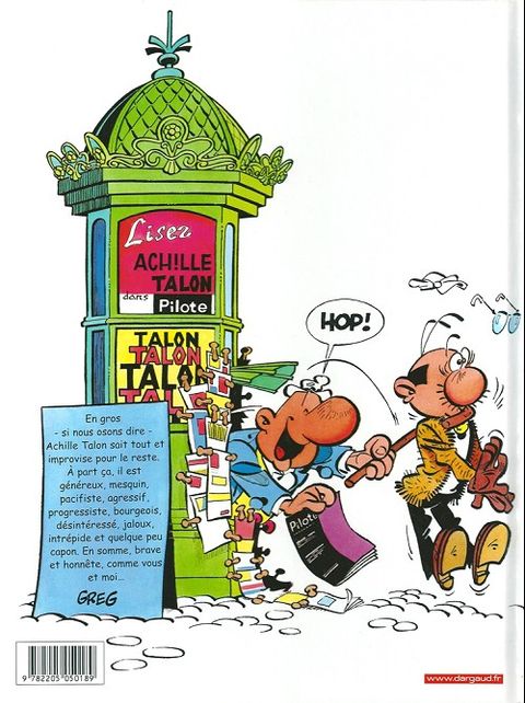 Aperçu de l'album Achille Talon tome 36 - Achille Talon N'a pas Tout Dit