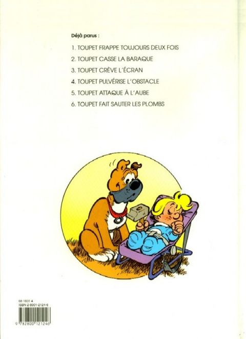 Aperçu de l'album Toupet tome 6 - Toupet Fait Sauter les Plombs