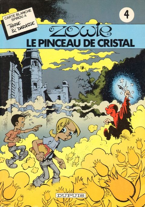 Couverture de l'album Zowie : Le pinceau de Cristal