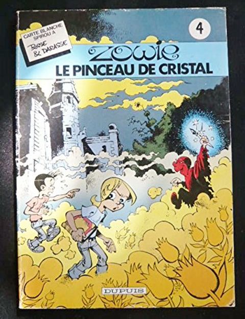 Couverture de l'album Zowie : Le pinceau de Cristal