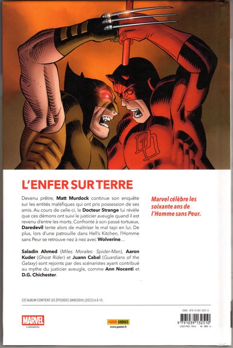 Aperçu de l'album Daredevil (2023) tome 2 - Péchés capitaux