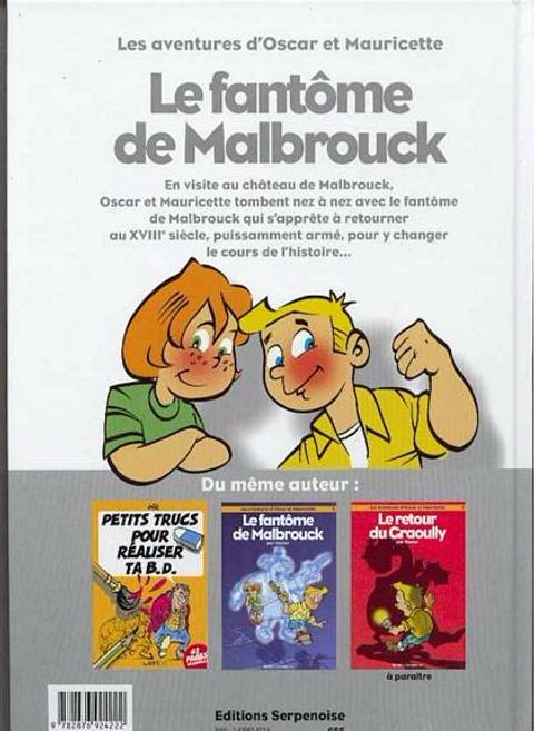 Aperçu de l'album Les Aventures d'Oscar et Mauricette tome 1 - Le fantôme de Malbrouck