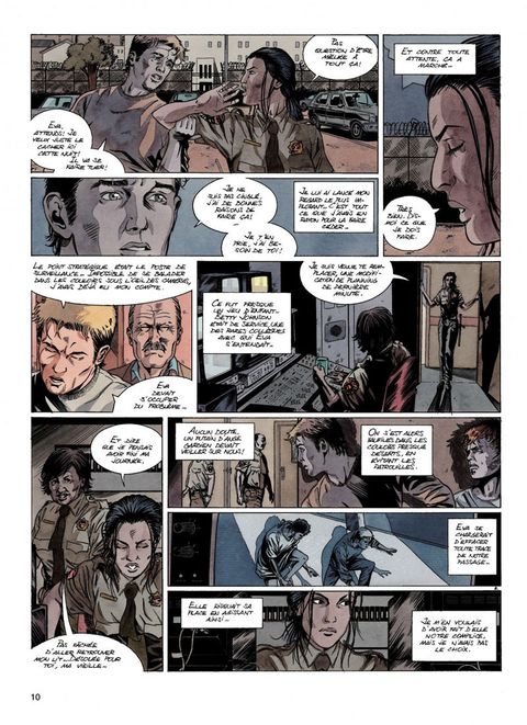 Aperçu de l'album Haute Sécurité - Cycle 3 l'Ombre d'Ezekiel tome 2 - L'Ombre d'Ezekiel 2/2