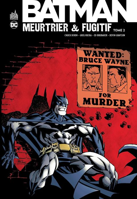 Couverture de l'album Batman Meurtrier & Fugitif