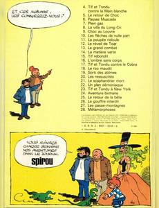 Aperçu 2 de l'album Tif et Tondu tome 13 - Le grand combat