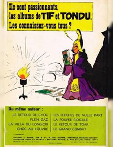 Aperçu 2 de l'album Tif et Tondu tome 13 - Le grand combat