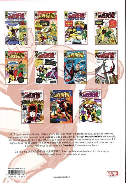 Aperçu de l'album Daredevil intégrale tome 4 - 1964-1965