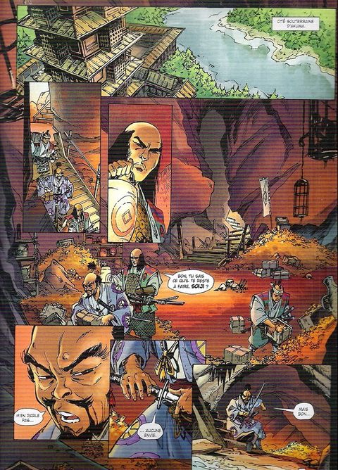 Aperçu de l'album Samuraï Legendes tome 4 - Vents de colère