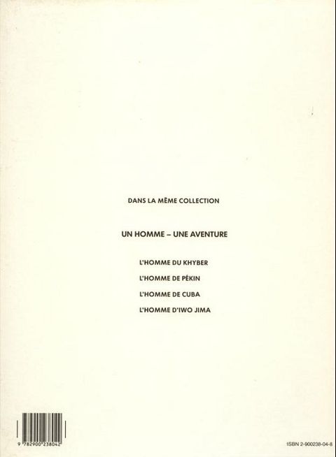 Aperçu de l'album Un homme, une aventure tome 14 - L'homme de Pékin