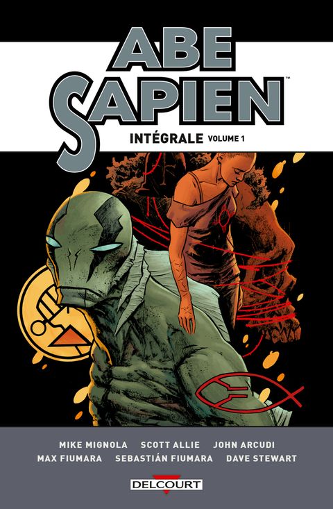 Couverture de l'album Abe Sapien - Intégrale T01