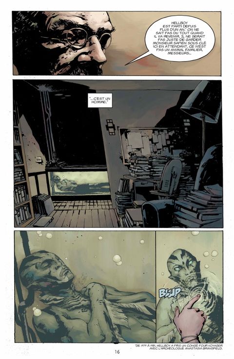 Aperçu de l'album Abe Sapien tome 1 - Abe Sapien - Intégrale T01