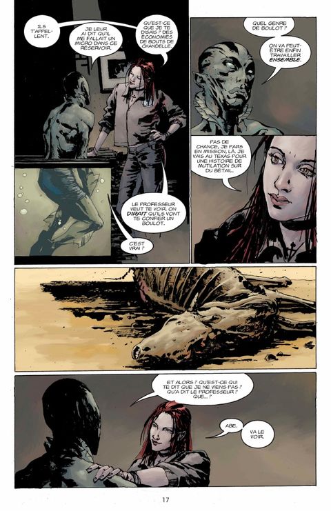 Aperçu de l'album Abe Sapien tome 1 - Abe Sapien - Intégrale T01