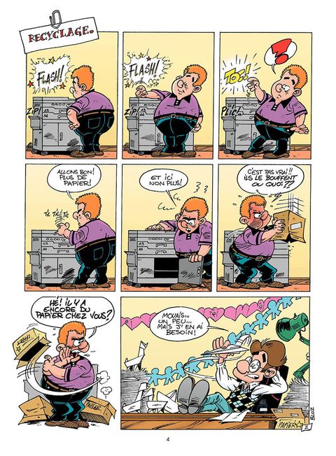 Aperçu de l'album Les Fonctionnaires tome 1 - Métro, Dodo, Dodo ...