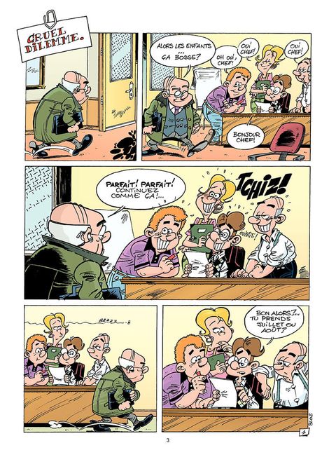 Aperçu de l'album Les Fonctionnaires tome 1 - Métro, Dodo, Dodo ...