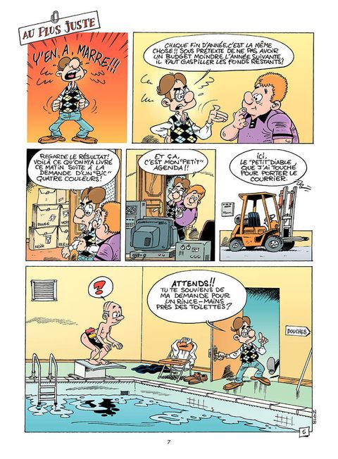Aperçu de l'album Les Fonctionnaires tome 1 - Métro, Dodo, Dodo ...
