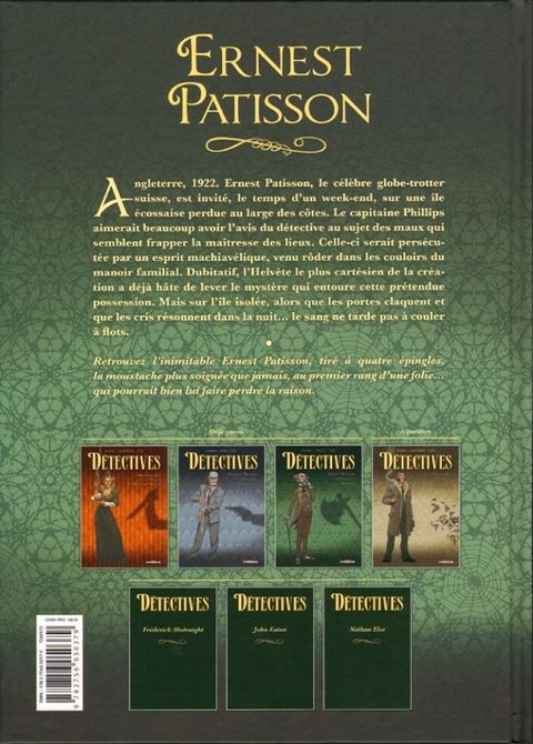Aperçu de l'album Détectives tome 3 - Ernest Patisson - Hantée