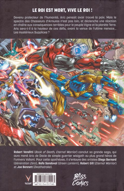 Aperçu de l'album X-O Manowar (Intégrale) tome 3 - X-O Manowar intégrale