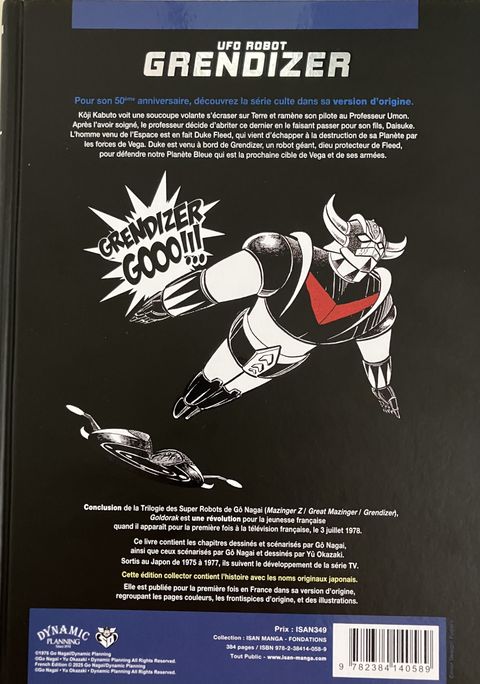 Aperçu de l'album UFO Robot Grendizer - Intégrale tome 1
