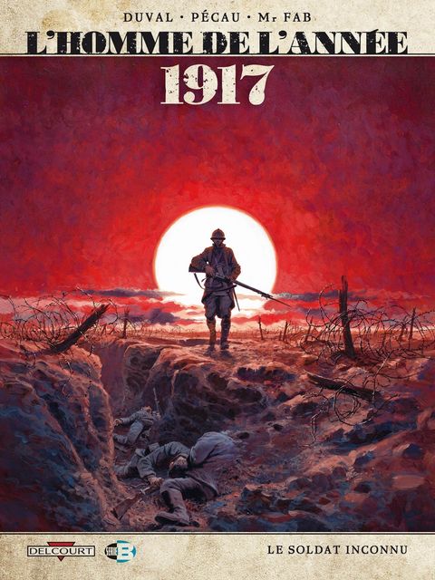 Couverture de l'album 1917, le Soldat Inconnu