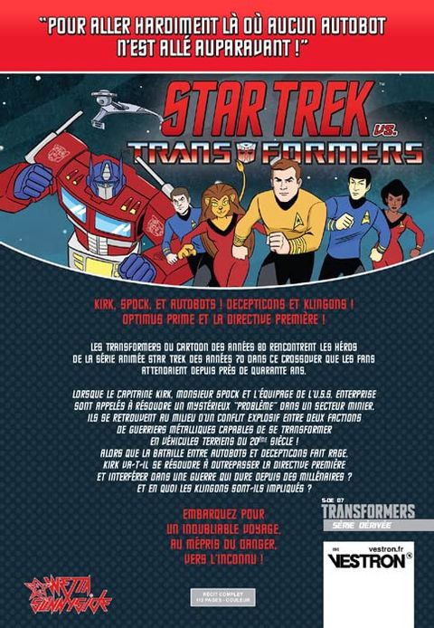 Aperçu de l'album Star Trek VS. Transformers