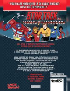 Aperçu 2 de l'album Star Trek VS. Transformers