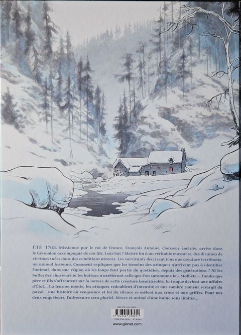 Aperçu de l'album Les Griffes du Gévaudan tome 2