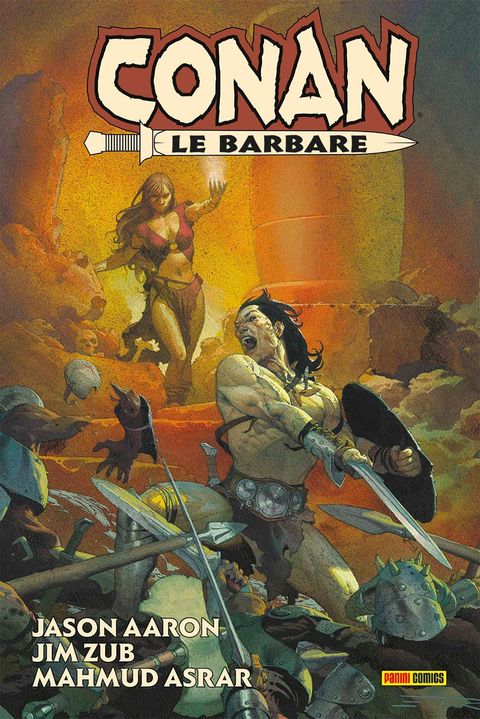 Couverture de l'album Conan le Barbare par Jaason Aaron & Jim Zub