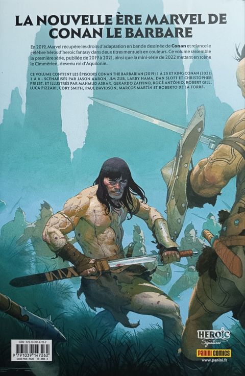 Aperçu de l'album Conan (Omnibus) tome 1 - Conan le Barbare par Jaason Aaron & Jim Zub