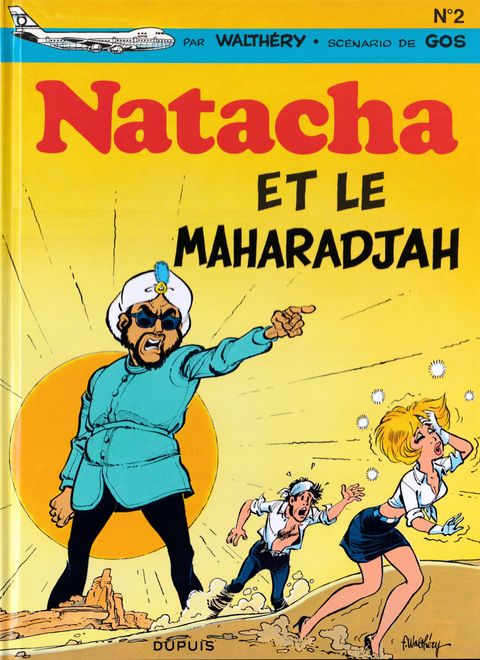 Couverture de l'album Natacha et le Maharadjah