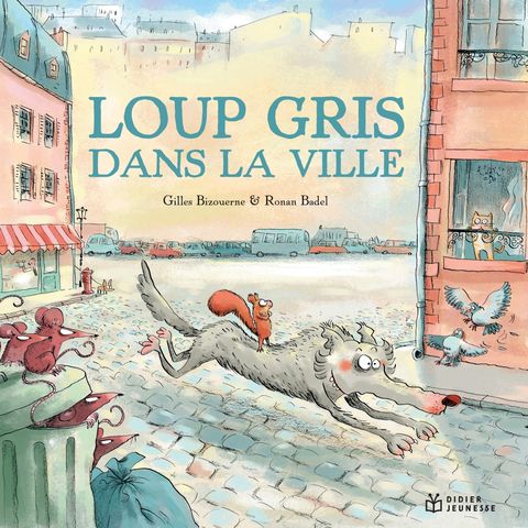 Couverture de l'album Loup gris dans la ville