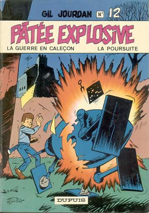 Couverture de l'album Gil Jourdan tome 12 - Pâtée Explosive